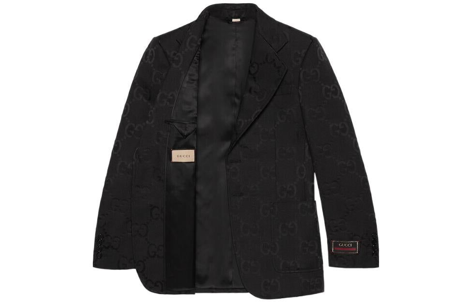 Gucci Jumbo GG Canvas Jacket 'Black' 680759-ZAHT6-1000 sold by KicksCrew product image thumbnail 2