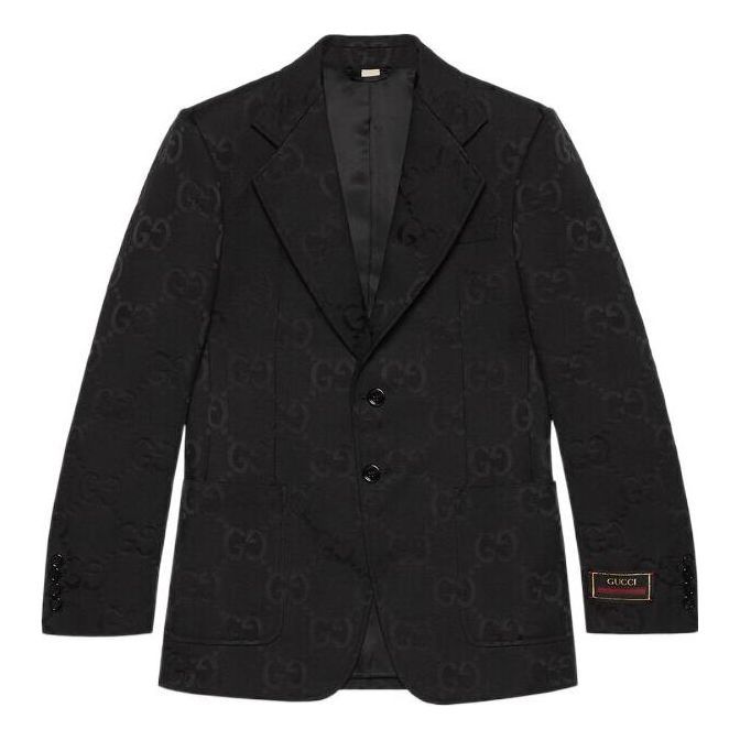Gucci Jumbo GG Canvas Jacket 'Black' 680759-ZAHT6-1000 sold by KicksCrew