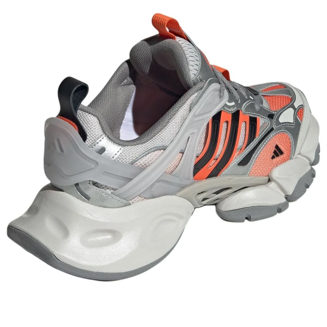 adidas XLG Runner Deluxe 'Silver Orange Black' JP5763 | Parallel