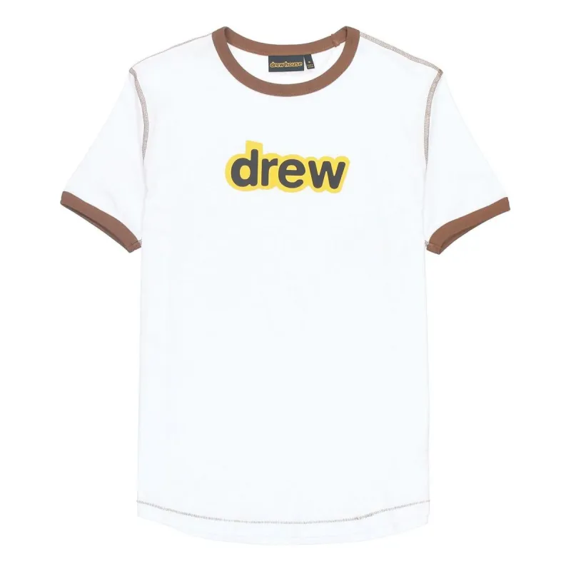 Drew House Secret Ringer T-shirt 'Brown' DR-SS22-391 sold by KicksCrew