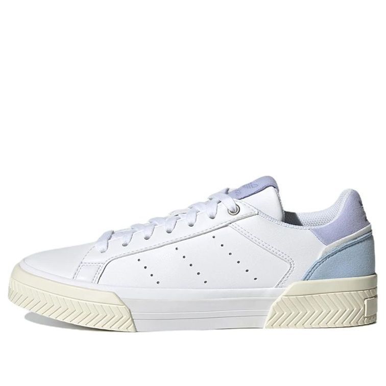 (WMNS) adidas originals Court Tourino 'White Blue Purple' GZ0835 sold by KicksCrew