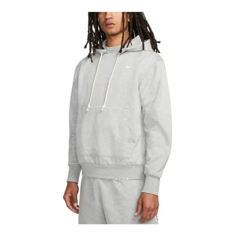 Nike Dri-FIT Standard Issue Pullover Basketball Hoodie 'Grey' DQ5818-063 sold by KicksCrew