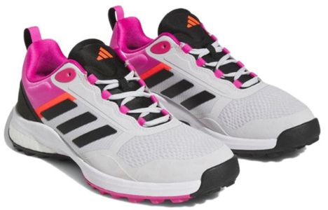 (WMNS) Adidas Zoysia Spikeless Golf Shoes 'Dash Grey Black Lucid Fuchsia' HP2156 sold by KicksCrew