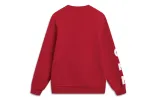 Li-Ning Embroidered Logo Sweatshirt 'Red' AWDT575-3 sold by KicksCrew