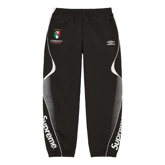 Supreme x Umbro Track Pants 'Black White' SUP-SS22-710 sold by KicksCrew
