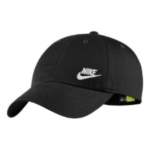 Nike Sportswear Heritage 86 Cap 'Black' AO8662-010 sold by KicksCrew