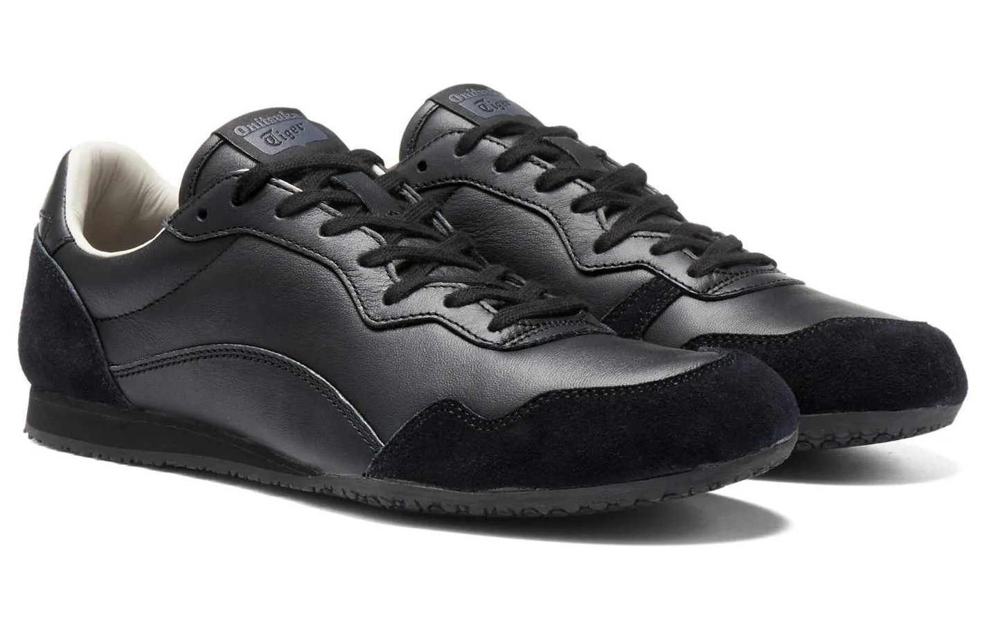 Onitsuka Tiger Serrano CL Leather 'Black White' 1183C252-001 sold by KicksCrew product image thumbnail 3