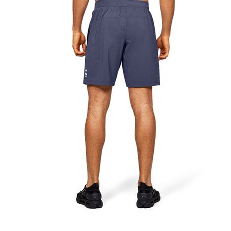 Under Armour Qualifier Speedpocket Linerless 9 inch Shorts 'Navy' 1350889-497 sold by KicksCrew product image thumbnail 5