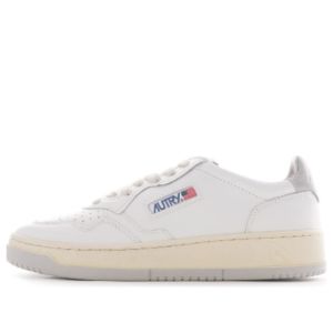 Autry Medalist Leather Low 'White Grey' AULM-BB50 sold by KicksCrew