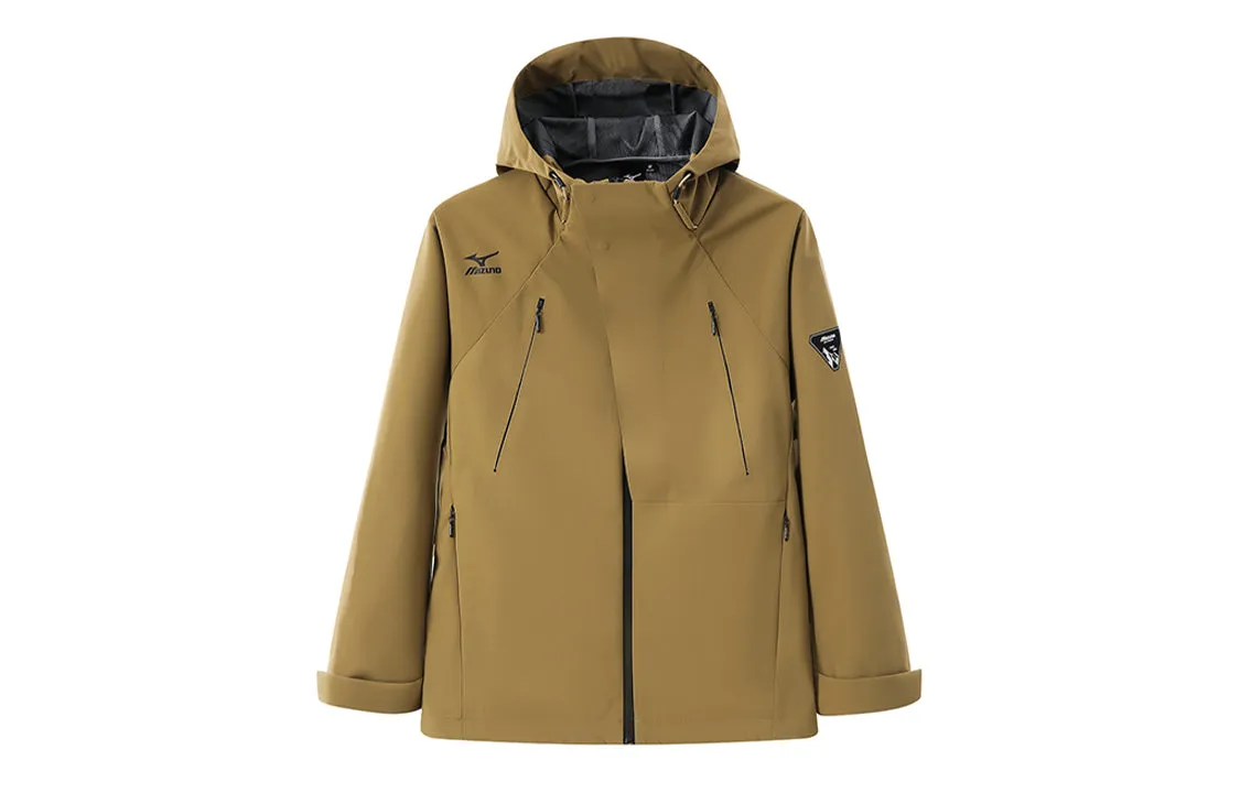Mizuno Windbreaker Jacket 'Brown' A2CC3106 sold by KicksCrew product image thumbnail 2