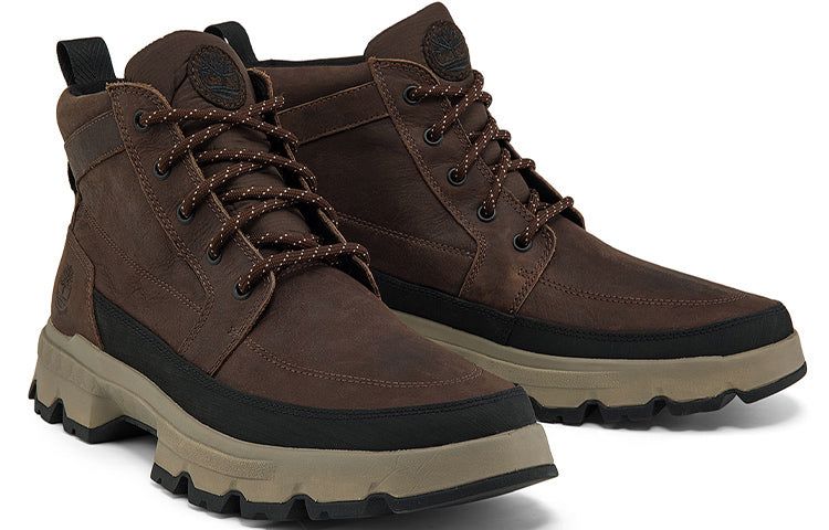 Timberland Originals Ultra Waterproof Wide Fit Chukka Boots 'Dark Brown' A44RSW sold by KicksCrew product image thumbnail 4