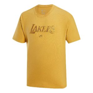 Nike LA Lakers T-Shirt 'Yellow' FJ0572-725 sold by KicksCrew