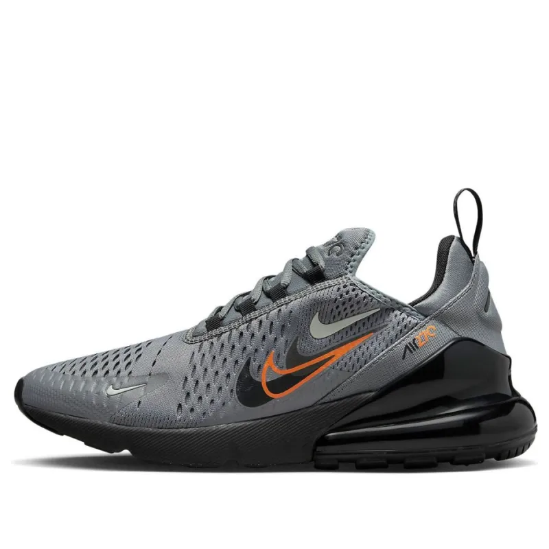 Nike Air Max 270 'Multi-Swoosh Smoke Grey Mandarin' FN7811-001 sold by KicksCrew