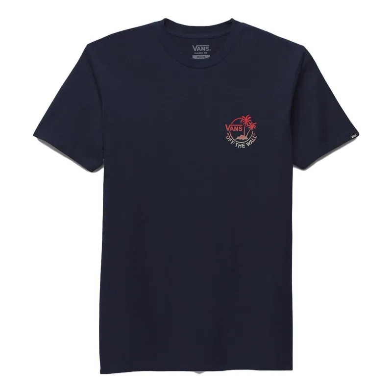 Vans Classic Mini Dual Palm T-Shirt 'Navy' VN0A7SMYCN9 sold by KicksCrew