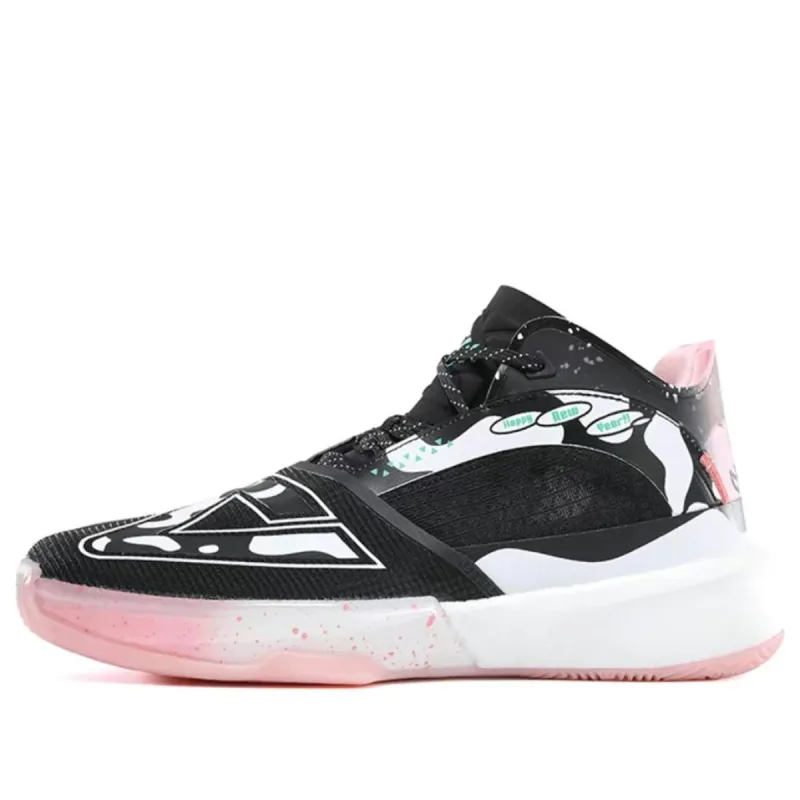 Peak Taichi P-Popup 1.0 Andrew Wiggins 'Black White Pink' E11131A-BLKWHT sold by KicksCrew