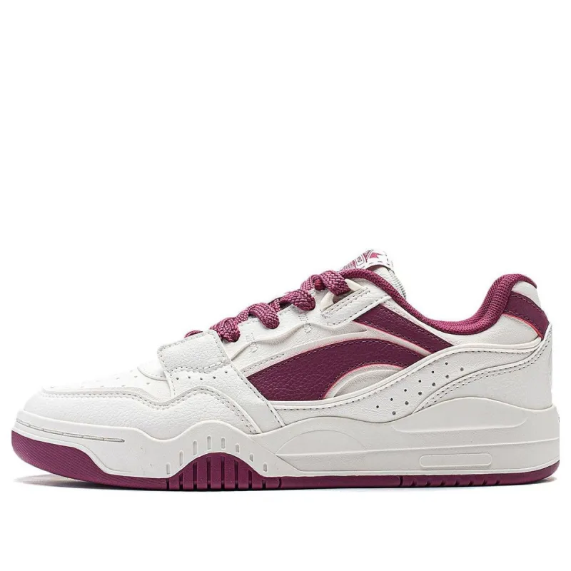 (WMNS) Li-Ning Moon White 'White Purple Red' AGCS252-20 sold by KicksCrew