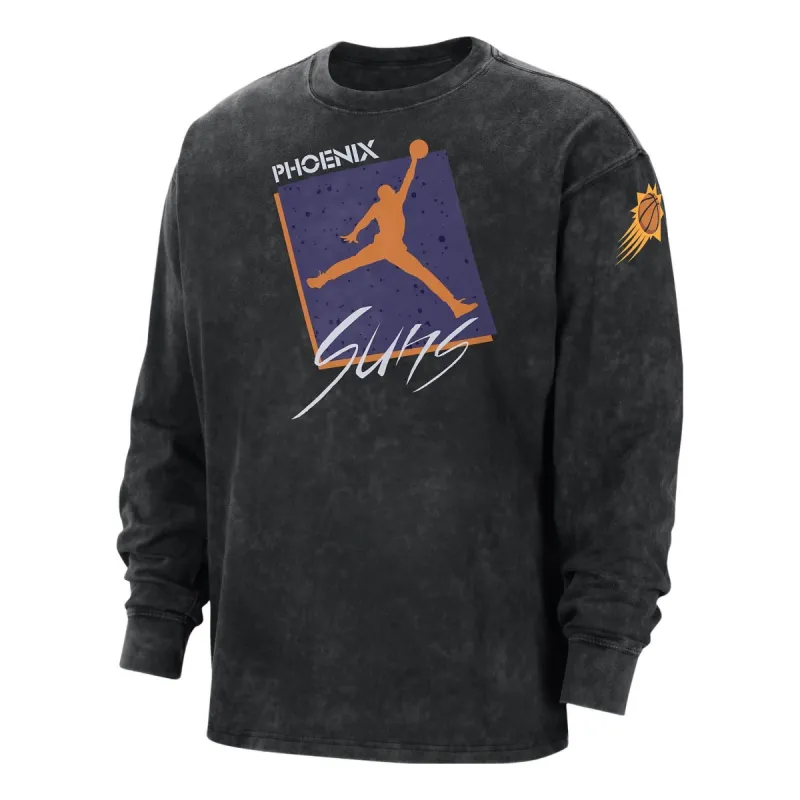 Air Jordan Max90 NBA Long-Sleeve T-Shirt 'Phoenix Suns' DZ5557-010 sold by KicksCrew