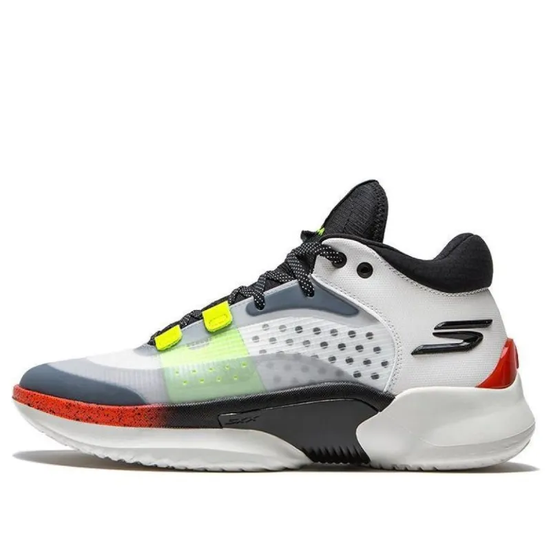 Skechers SKX RESAGRIP 'White Black Orange' 253005-WBO sold by KicksCrew