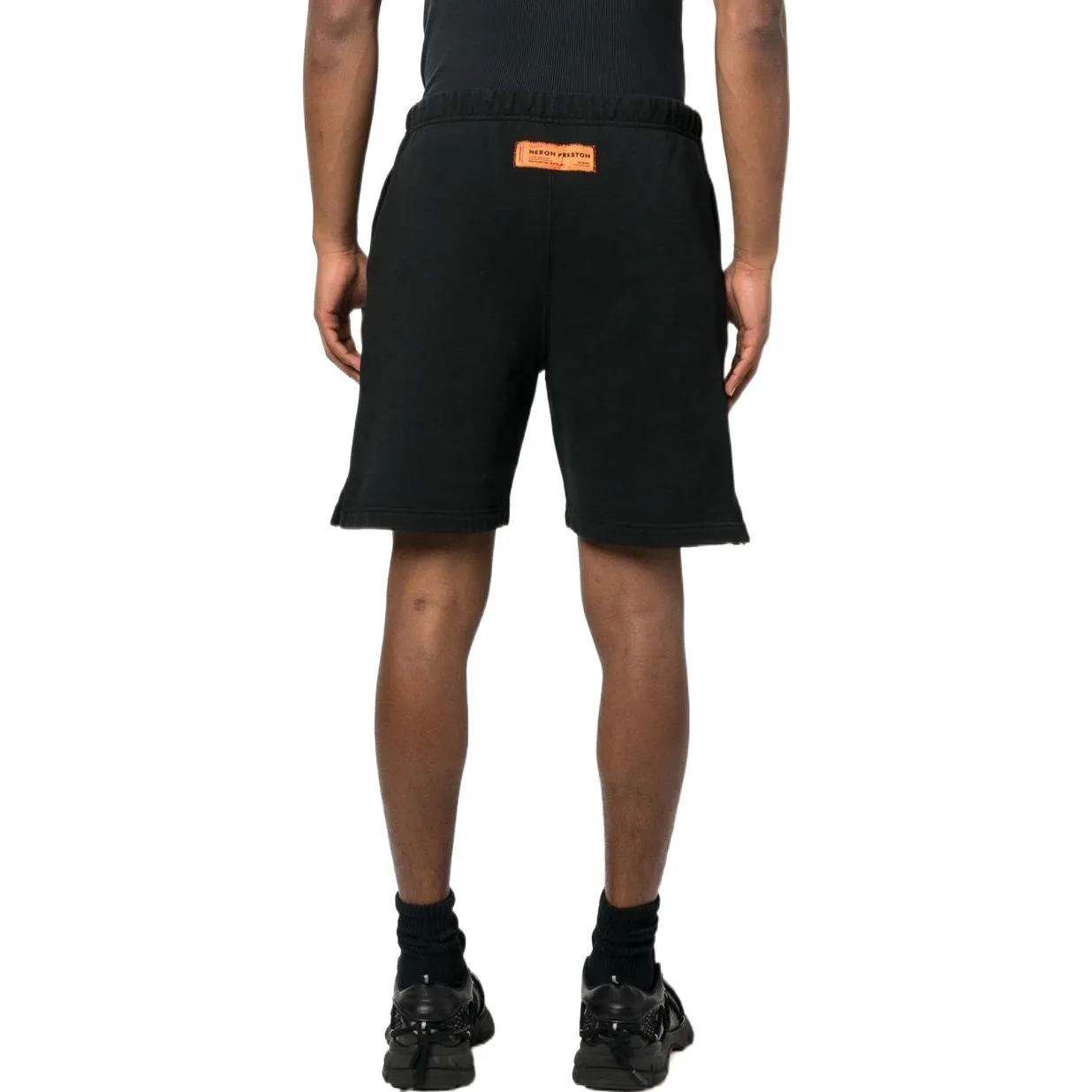HERON PRESTON Regular HPNY Shorts 'Black' HMCI011C99JER0021001 sold by KicksCrew product image thumbnail 2