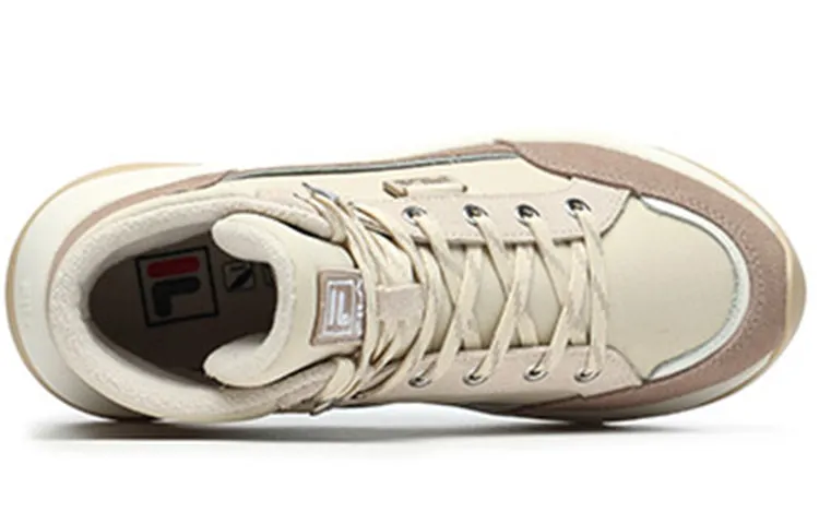 (WMNS) FILA Casual Boots 'Cream White Pink' F12W144405FAL sold by KicksCrew product image thumbnail 3