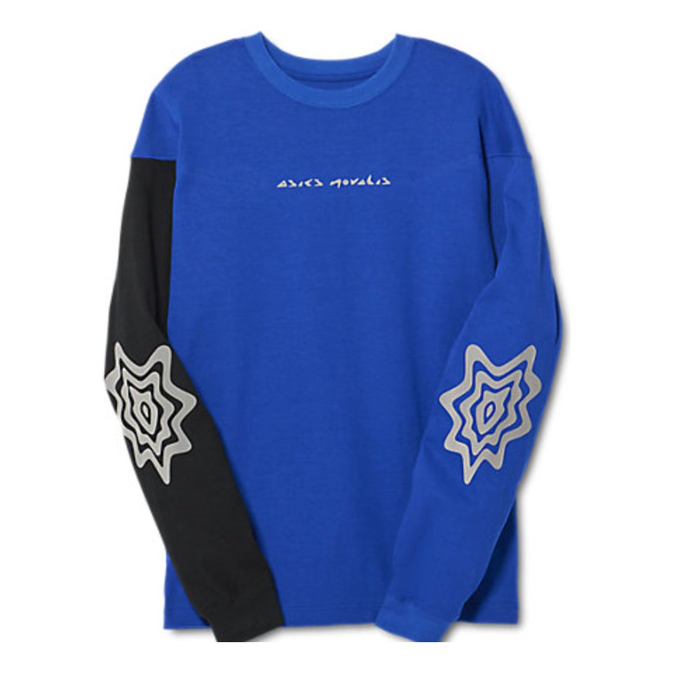 Asics Novalis Bixance Long Sleeve Top 'Blue Obsidian Black' 2203A232-400 sold by KicksCrew