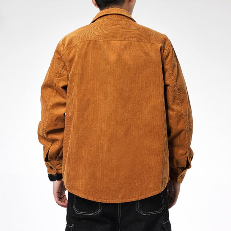 Converse Overhead Shirt Jacket 'Brown' 10019954-A10 sold by KicksCrew product image thumbnail 4