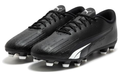 PUMA Ultra Play FG Soccer Cleats 'Black White' 107224-02 sold by KicksCrew