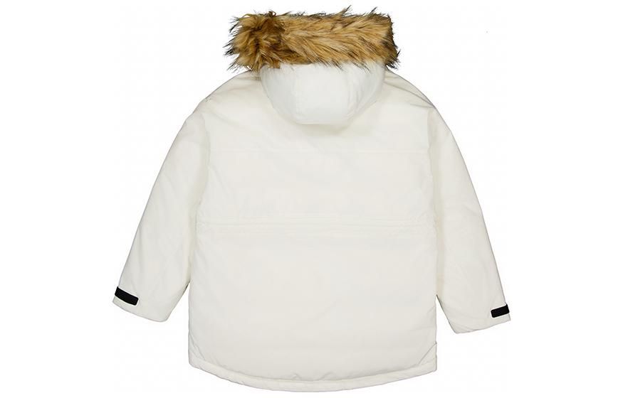 (WMNS) New Balance Warm Mid-Down Jacket 'White' AWJ33325-CIC sold by KicksCrew product image thumbnail 2