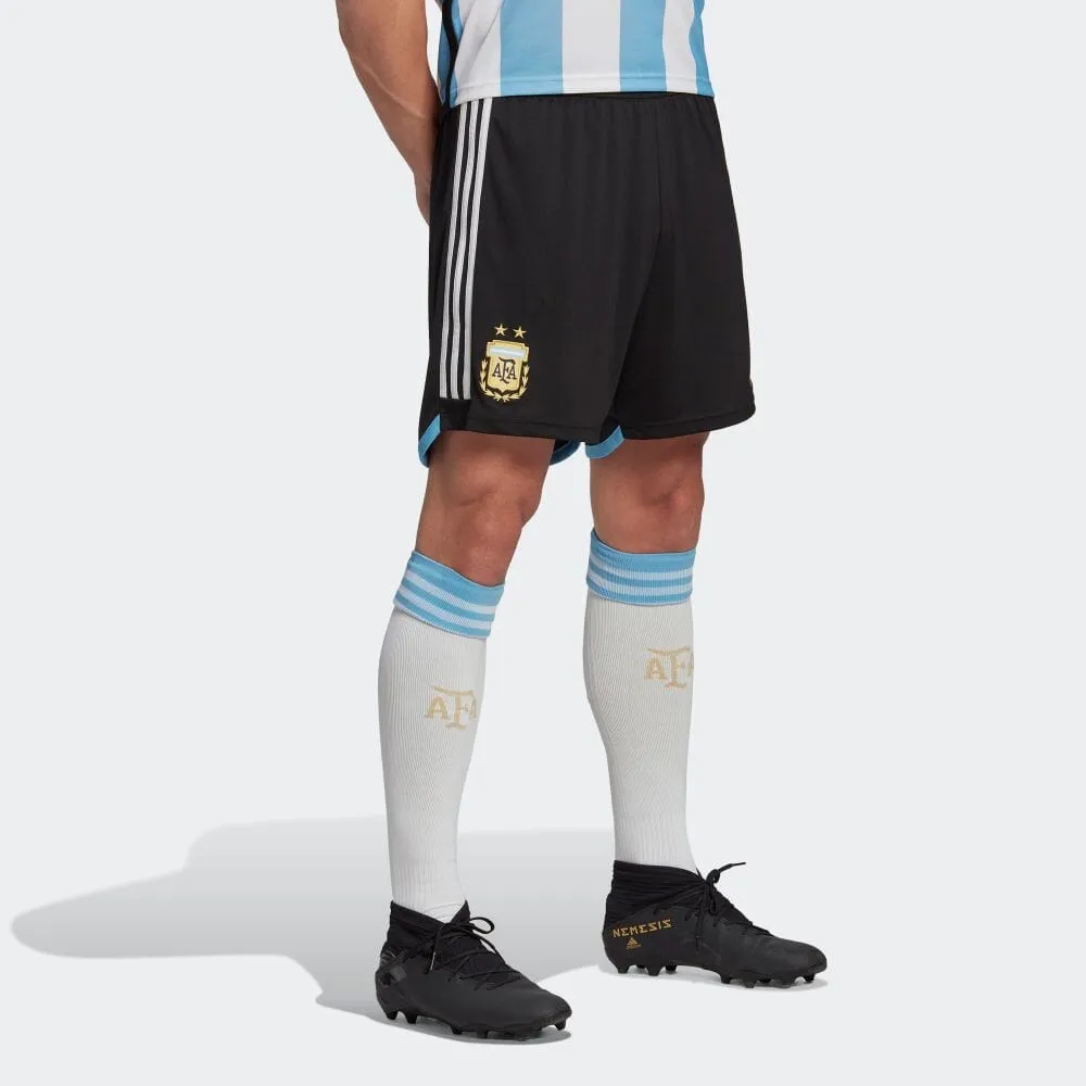 adidas Argentina 22 Home Shorts 'Black White' HB9216 sold by KicksCrew product image thumbnail 2