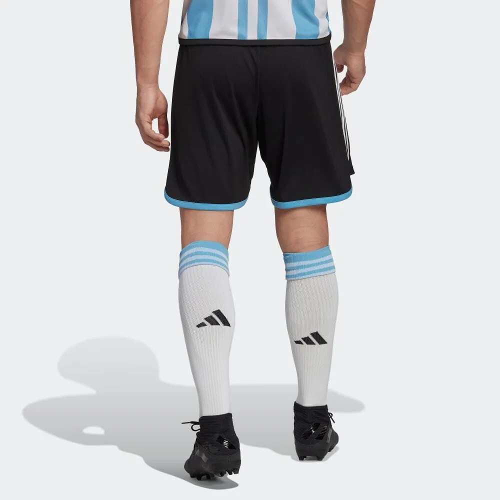 adidas Argentina 22 Home Shorts 'Black White' HB9216 sold by KicksCrew product image thumbnail 3