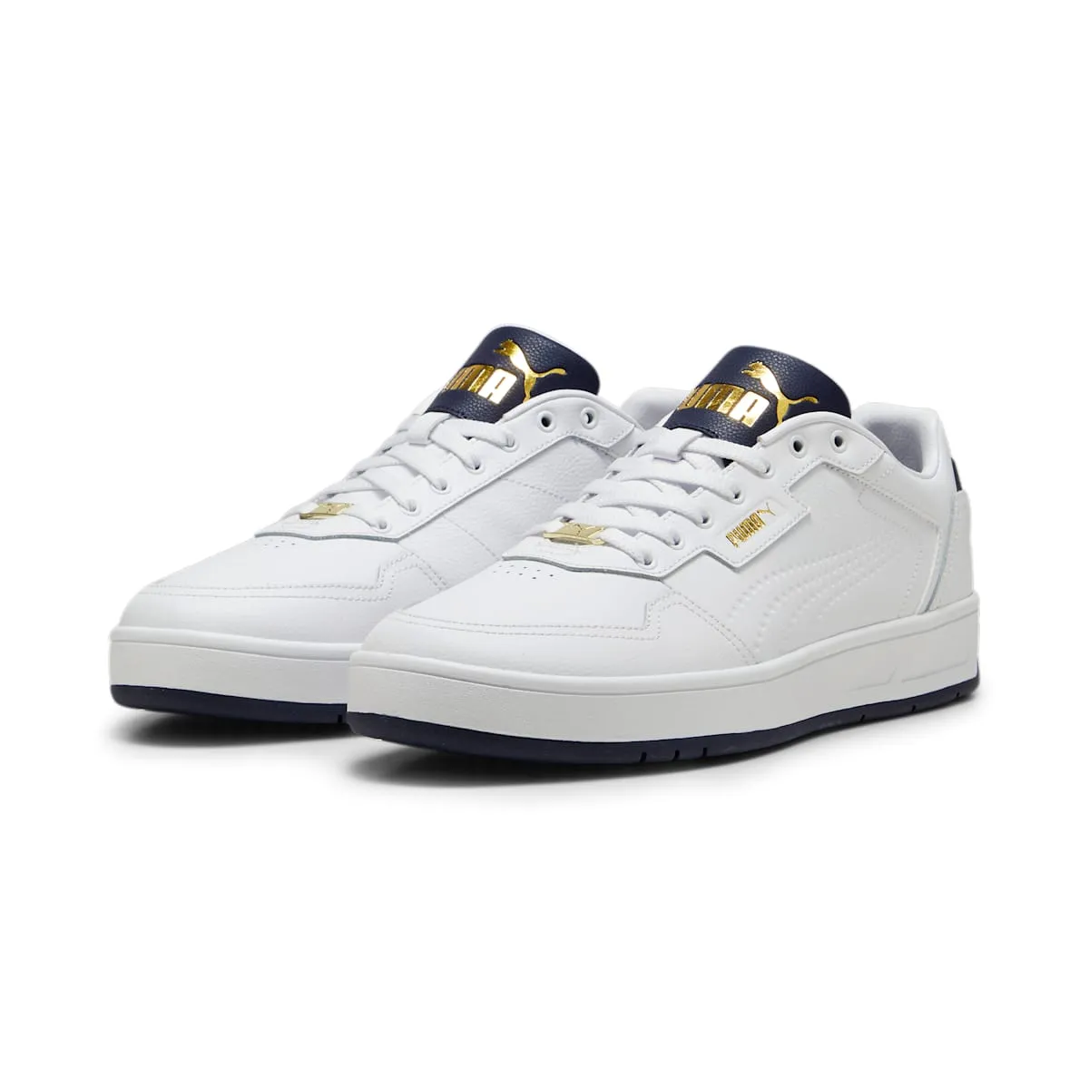 PUMA Court Classic Lux 'White Navy Gold' 395019-04 sold by KicksCrew product image thumbnail 3