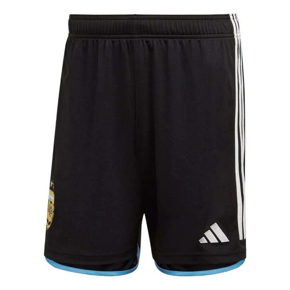 adidas Argentina 22 Home Shorts 'Black White' HB9216 sold by KicksCrew
