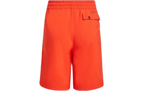 (GS) Adidas x Classic Lego Woven Shorts 'Orange Blue' GQ4155 sold by KicksCrew