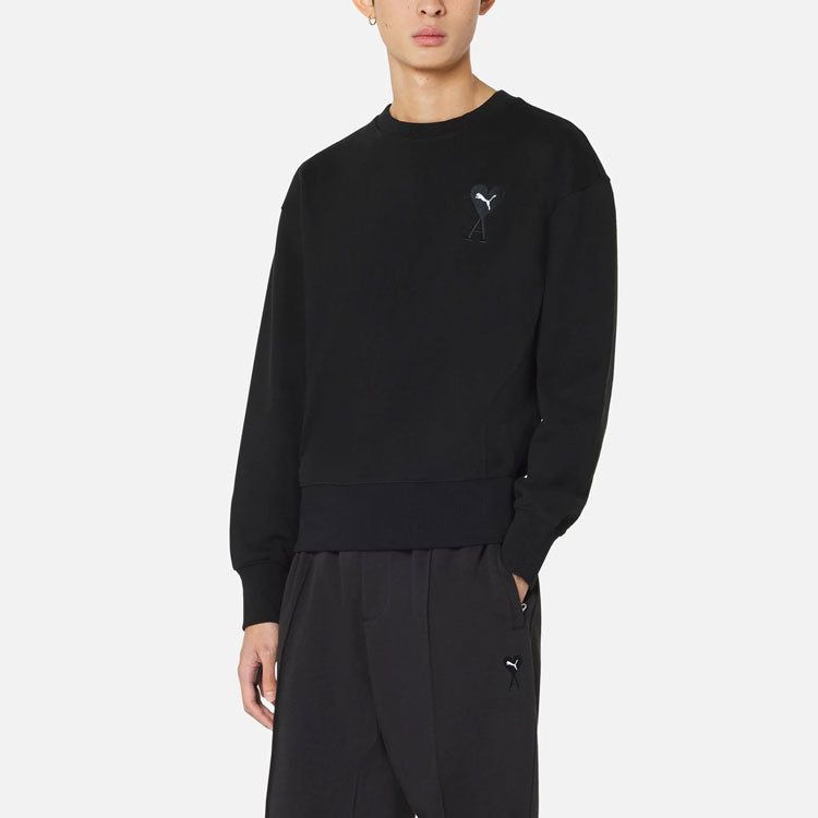 Puma X AMI Sweatshirt 'Black' 534111-01 sold by KicksCrew product image thumbnail 4