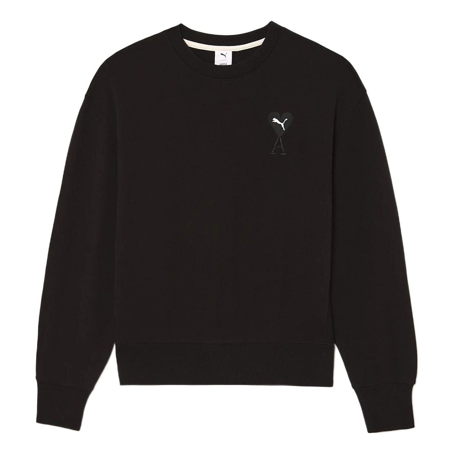 Puma X AMI Sweatshirt 'Black' 534111-01 sold by KicksCrew