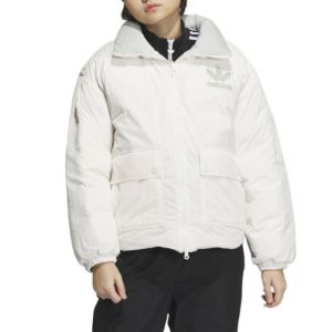 (WMNS) adidas originals Reversible Down Jacket 'Wonder Silver' IU4835 sold by KicksCrew