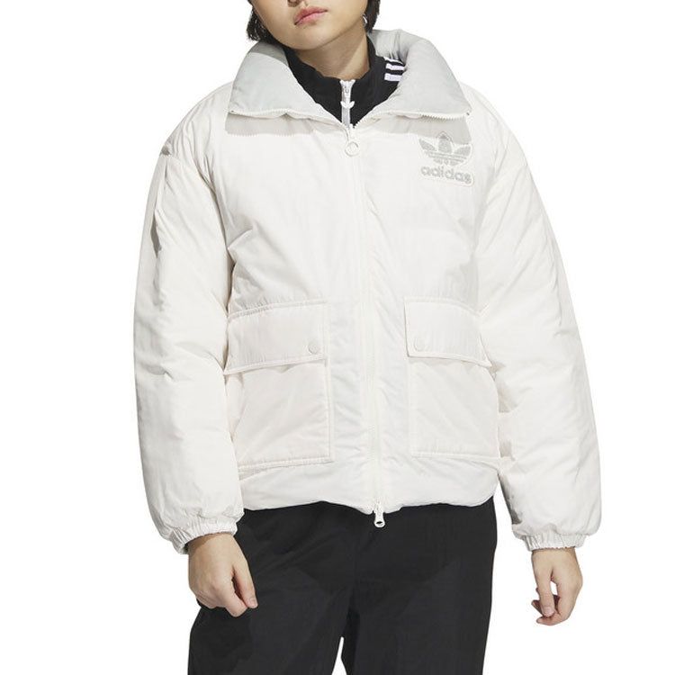 (WMNS) adidas originals Reversible Down Jacket 'Wonder Silver' IU4835 sold by KicksCrew product image thumbnail 3
