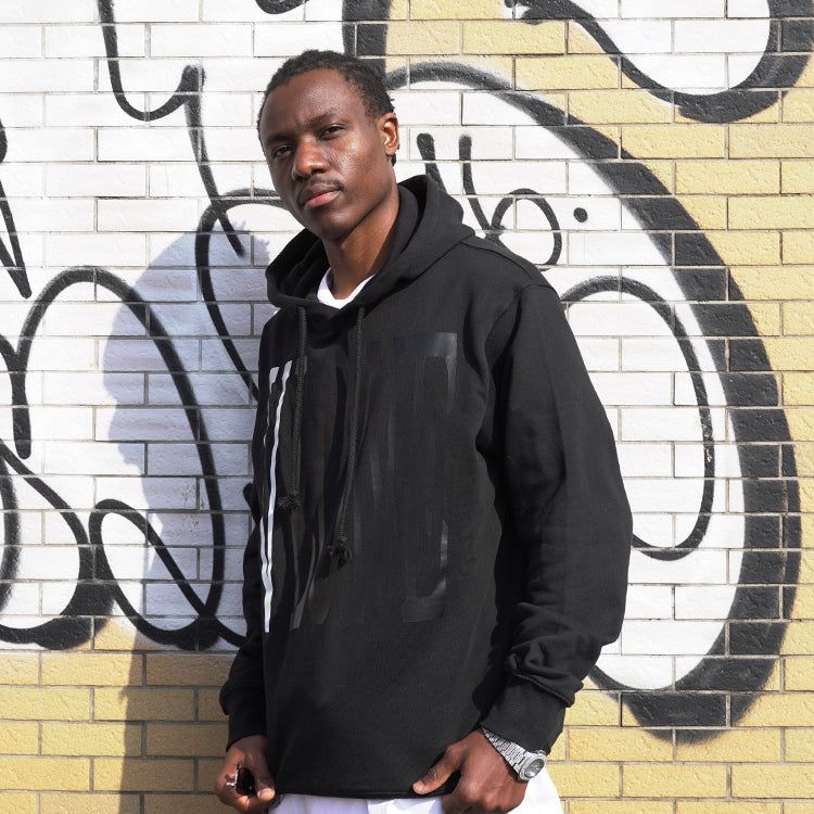 VLONE Staple 3M V Logo Hoodie 'Black White' VLHD20002 sold by KicksCrew product image thumbnail 3