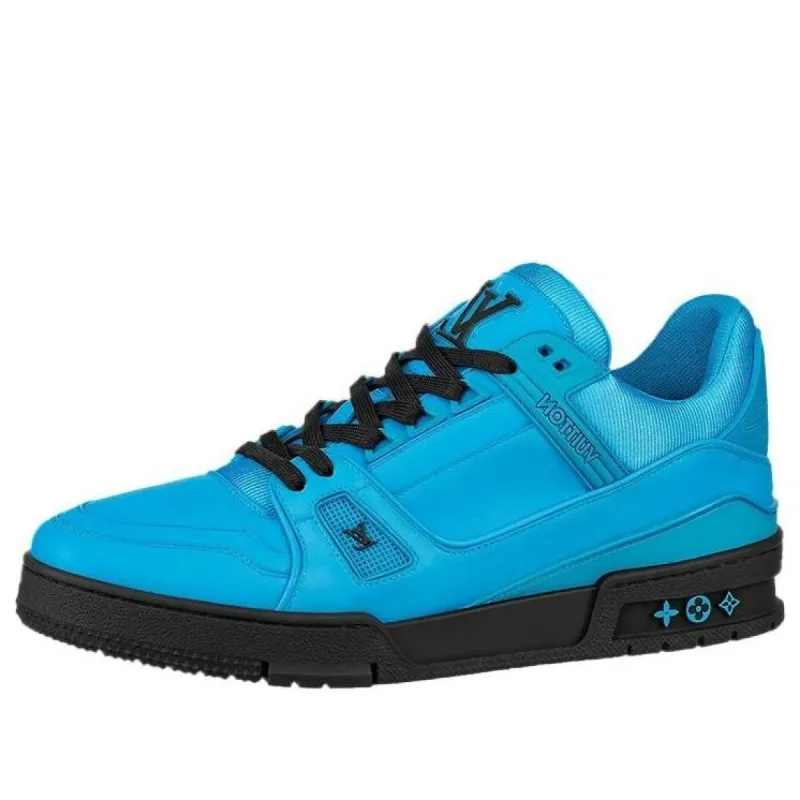 LOUIS VUITTON Trainers 'Blue with Black' 1A9FJ2 sold by KicksCrew