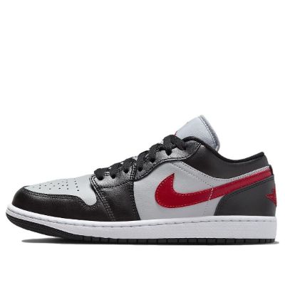 (WMNS) Air Jordan 1 Low 'Wolf Grey Gym Red' DC0774-062 sold by KicksCrew