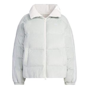 (WMNS) adidas originals Reversible Down Jacket 'Wonder Silver' IU4835 sold by KicksCrew