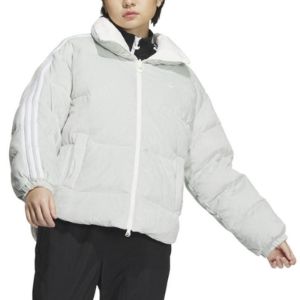 (WMNS) adidas originals Reversible Down Jacket 'Wonder Silver' IU4835 sold by KicksCrew