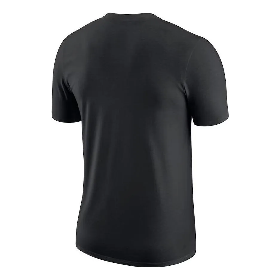 Nike x NBA Knicks On Court 22-23 Dri-FIT T-Shirt 'Black' DR6478-010 sold by KicksCrew product image thumbnail 2