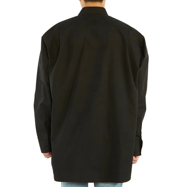 Balenciaga Political Campaign Long Sleeve Shirt 'Black' 621960TYB181000 sold by KicksCrew product image thumbnail 3