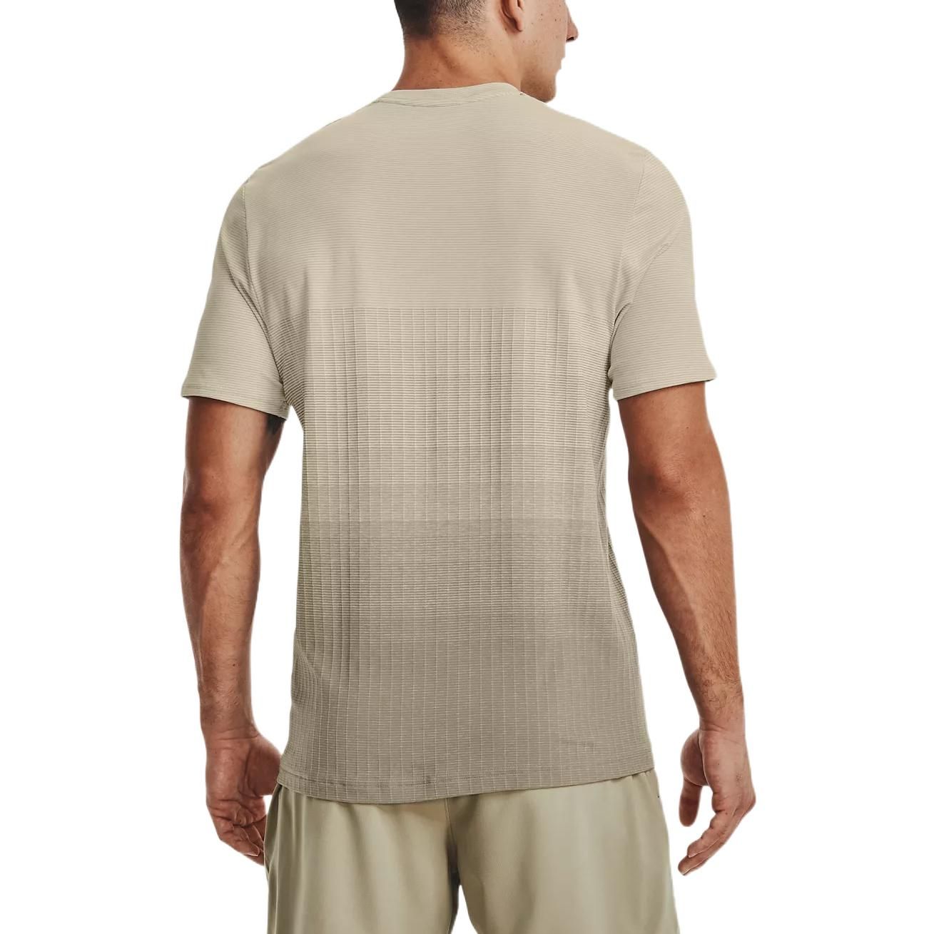 Under Armour Seamless Lux Short Sleeve T-shirt 'Beige' 1370442-279 sold by KicksCrew product image thumbnail 5
