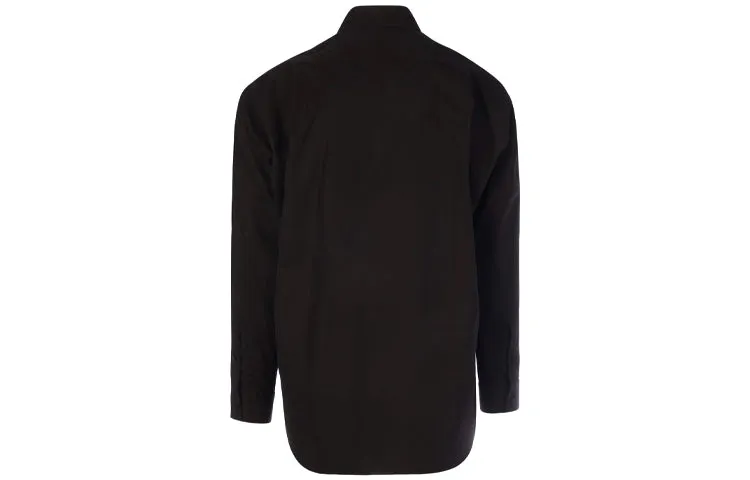 Balenciaga Political Campaign Long Sleeve Shirt 'Black' 621960TYB181000 sold by KicksCrew product image thumbnail 2