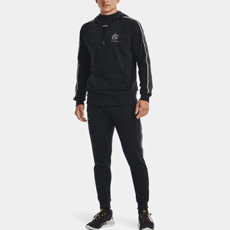 Under Armour Curry Long Sleeve Hoodie 'Black' 1366626-001 sold by KicksCrew product image thumbnail 3