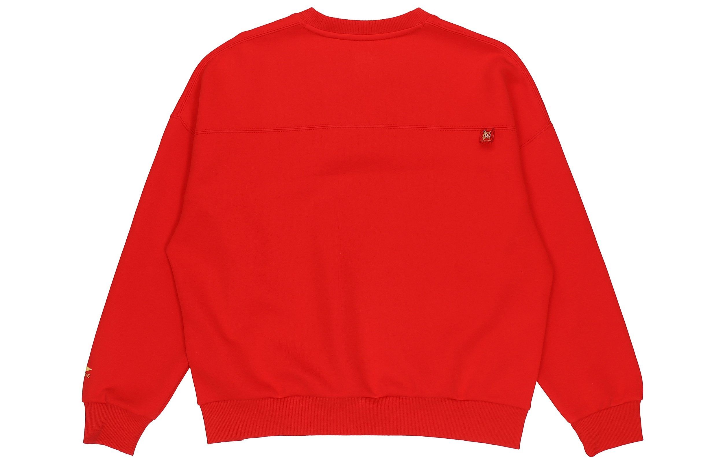 (WMNS) Li-Ning Rijindoujin Sweatshirt 'Red' AWDS158-2 sold by KicksCrew product image thumbnail 2