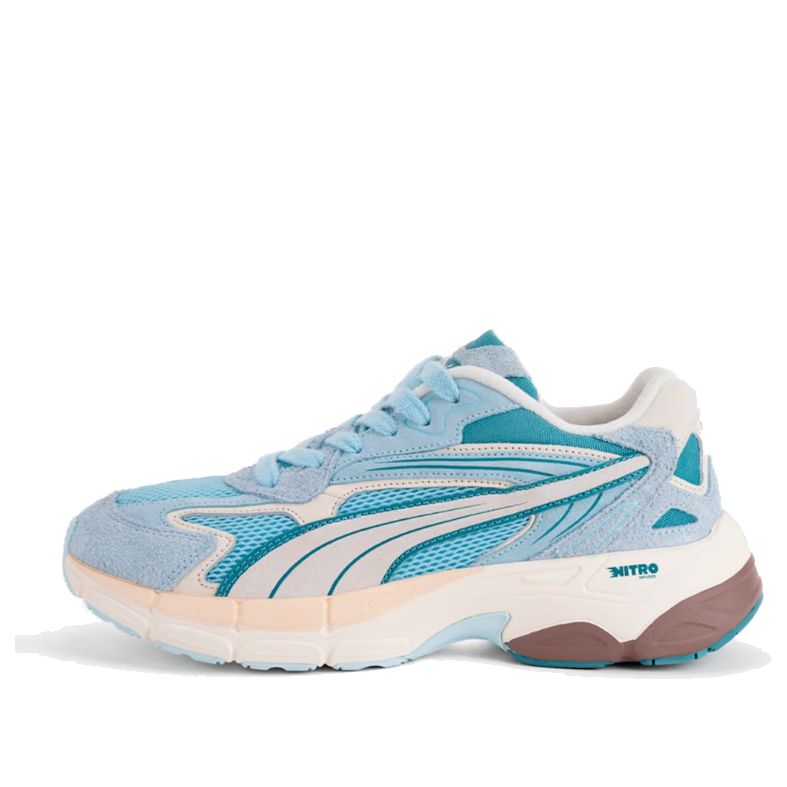 (WMNS) PUMA Teveris Nitro Pastel 'Silver Sky White Icy Blue' 396864-01 sold by KicksCrew
