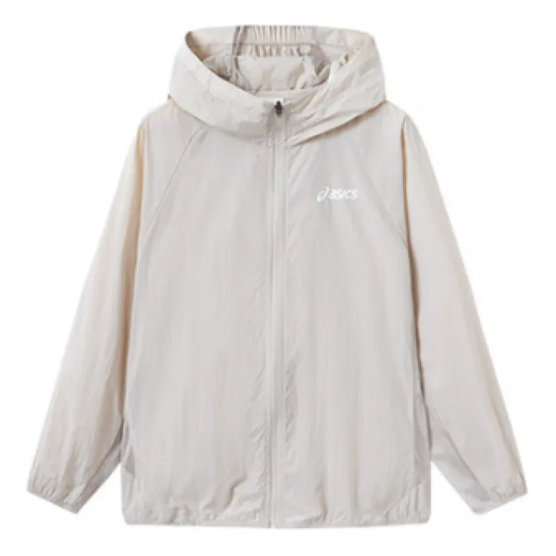 (GS) ASICS Logo Jacket 'Beige' 332241053092-05 sold by KicksCrew